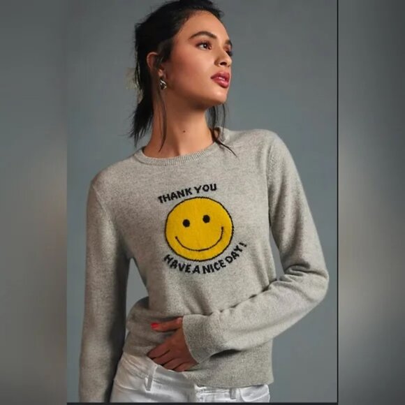 EXCELLENT condition | Kule | The Cashmere Take-Out Sweater | Grey | Small - Picture 1 of 4